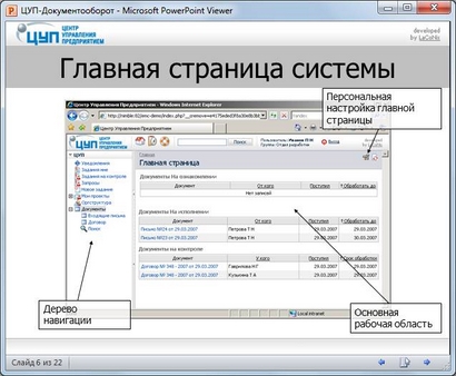 Microsoft Office PowerPoint Viewer: Главное окно программы на компьютере с системой Windows